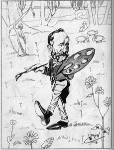 Puvis de Chavannes (1824-1898), francia festő.