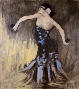 Flamenco táncos alkotó: Manuel Martinez Hugue Manolo