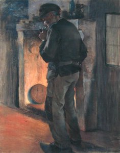 Öreg paraszt (pasztell, papír, vászon) alkotó: Marc Aurele de Roy Suzor-Cote