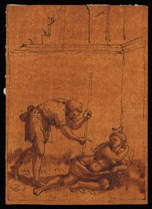 Cymon és Iphigenia alkotó: Marcantonio Raimondi