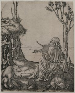 Orpheus Az állatok elbűvölése c. 1505. alkotó: Marcantonio Raimondi