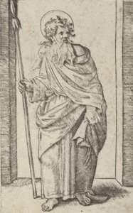 Szent Mátyás, kb. 1500-1534. alkotó: Marcantonio Raimondi