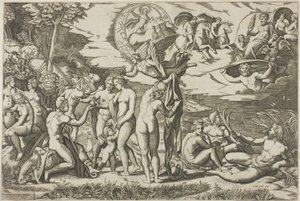 A párizsi ítélet alkotó: Marcantonio Raimondi
