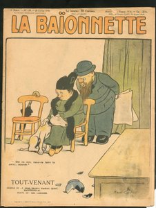 A „” La Baionnette”, Satiric en Colors borítója alkotó: Marcel Amable O.L. Capy