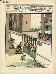 Marcel Capy (1865-1941) illusztrációja a Le Lire-ben alkotó: Marcel Amable O.L. Capy