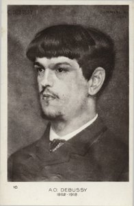 Claude Debussy, francia zeneszerző (1862-1918)