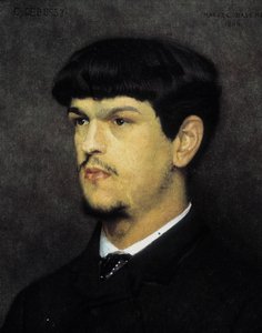 Claude Debussy portréja, Marcel Andre Baschet (1862-1941) alkotó: Marcel Andre Baschet