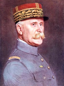 Philippe Petain marsall portréja, c. 1920 (festmény)