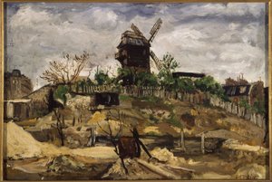 A Moulin de la Galette, 1920 körül (olaj)