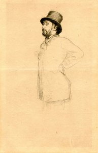 Edgar Degas kalapban.