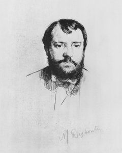Ernest Hoschede, 1875 (szárazhúsos rézkarc)