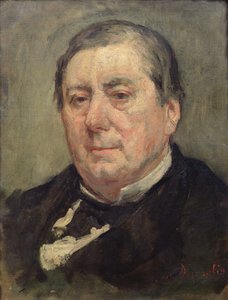 Eugene Labiche (1815-1888) portréja (festmény) alkotó: Marcellin Gilbert Desboutin