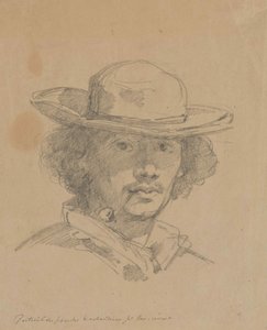 Önarckép. alkotó: Marcellin Gilbert Desboutin