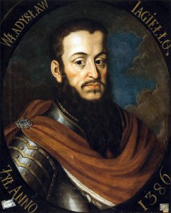 Ladislas II Jagellon (Ladislas II of Poland) (1352 vagy 1362-1434) – II. László király portréja. Jagiello, Bacciarelli, Marcello (1731-1818)