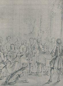 Koncert egy nemesi házban, 1736, 1920