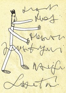 Language, 2014 (tinta, papír) alkotó: Marco Campedelli