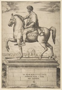Marcus Aurelius lovas szobra, 1515-27.