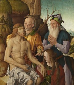 Siralom a halott Krisztus felett, 1500 körül (tempera a panelen)