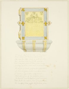 Alderman R. Kitchin falfestménye (ceruza és akvarell papíron) alkotó: Marcus H. Homes