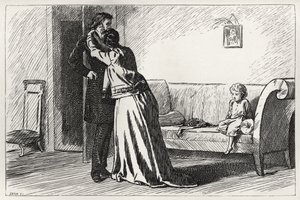 Anthony Trollope: Tudta, hogy igaza van című regénye alkotó: Marcus Stone