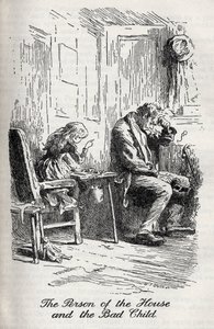Charles Dickens „Közös barátunk”. alkotó: Marcus Stone
