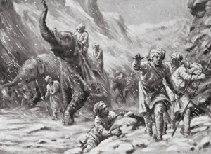 Ghazni Mahmud első sikere, Kr. u. 1000 (litó) alkotó: Margaret (after) Dovaston