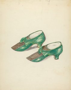 Női cipők, c. 1940.