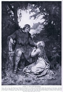 II. Henrik és a szépséges Rosamund alkotó: Margaret Dovaston