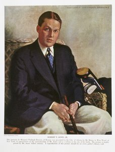 Bobby Jones portréja, 1930 alkotó: Margaret Fitzhugh Browne