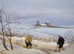 A hó eltakarítása alkotó: Margaret Loxton