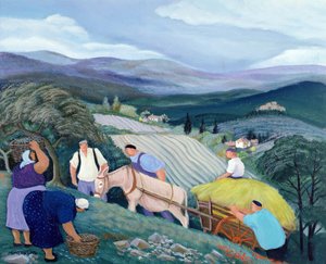 A szénakocsi alkotó: Margaret Loxton