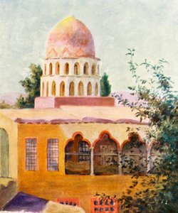 Mecset, Damaszkusz (színes litográfia)