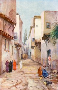 Straight Street, Damaszkusz (színes litográfia)