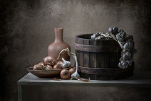 Rusztikus konyhai termés