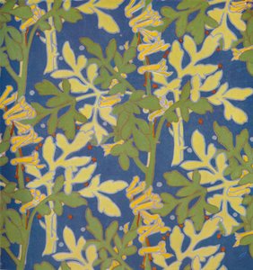 "Design for Block Printed Silk", 1926 alkotó: Margery Tomlin