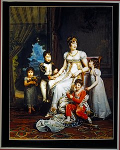 Caroline Murat királynő és négy gyermeke (vászon) alkotó: Marguerite Gerard