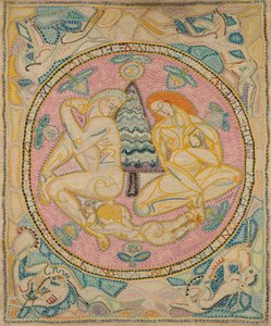 A család (Egy nyár emlékére a fehér hegyekben) alkotó: Marguerite Zorach
