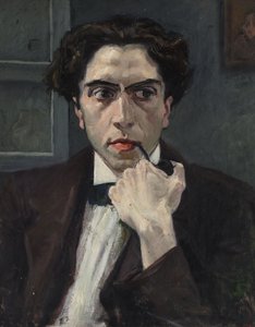 Emili Fontbona portréja 1879-1938, 1901-1902 körül. alkotó: Mariá Pidelaserra
