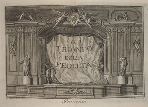 A hűség diadala. Zenei lelkipásztori dráma: E.T.P.A. alkotó: Maria Antonia Walpurgis