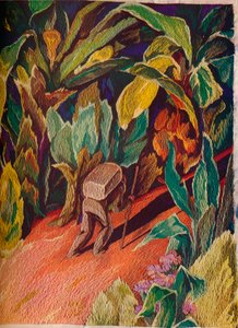 „Jungle Piece”, 1927 alkotó: Marian Stoll