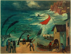 Halászok a viharban alkotó: Marianne von Werefkin