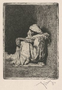 Arabe assis (ülő arab) alkotó: Marià Fortuny