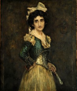 Maria Luisa Fortuny portréja, 1893.