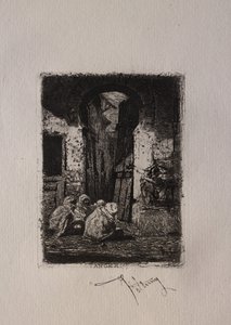 Tanger, Ülő arabok.