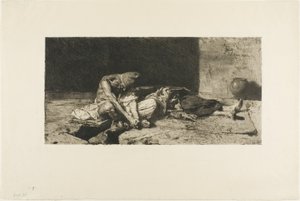 Arab nézi barátja testét alkotó: Mariano Fortuny y Marsal