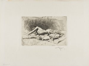 Man Rolling alkotó: Mariano Fortuny y Marsal