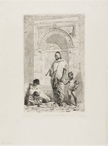 Marokkói család alkotó: Mariano Fortuny y Marsal