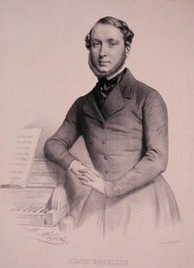 Henri Rosellen (1811-76) portréja (metszet)