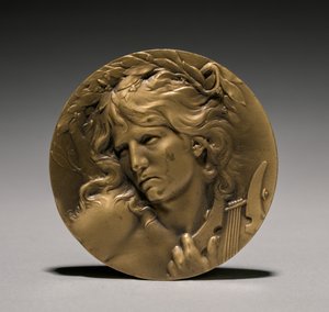 Érem, 1900-as évek. alkotó: Marie Alexandre Lucien Coudray