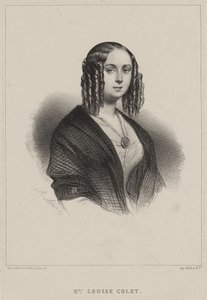 Louise Colet, 1843.